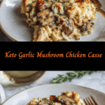 Savor the Flavor: Keto Garlic Mushroom Chicken Casserole Delight