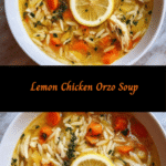 Zesty Comfort in a Bowl: Discover the Lemon Chicken Orzo Soup Delight