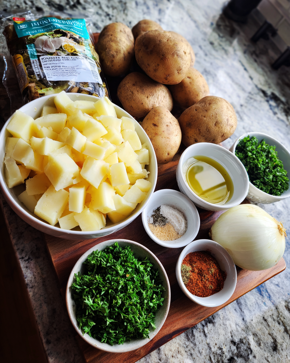Ingredients for Unlock Flavor Bliss with Lipton Onion Potatoes