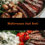 Savor the Flavors of Mediterranean Steak Bowls