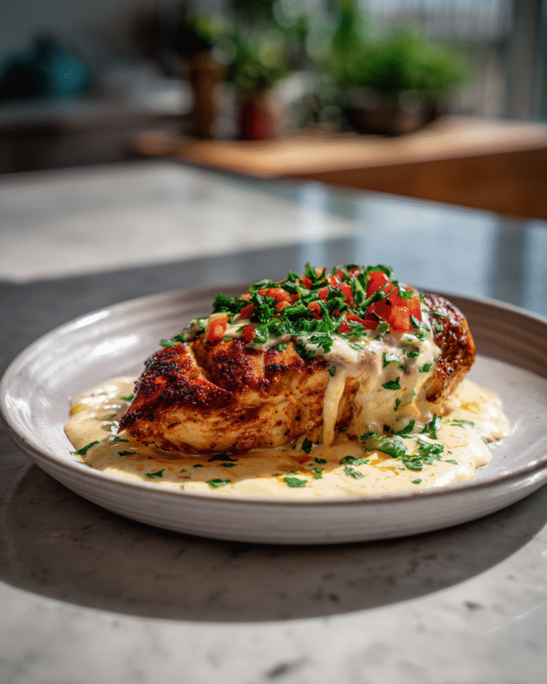 Savor the Flavors: Mexican Chicken with Irresistible Cheese Sauce - Featured Image