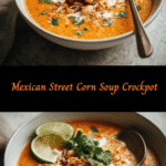 Slow-Cook Your Way to Comfort: Mexican Street Corn Soup Magic