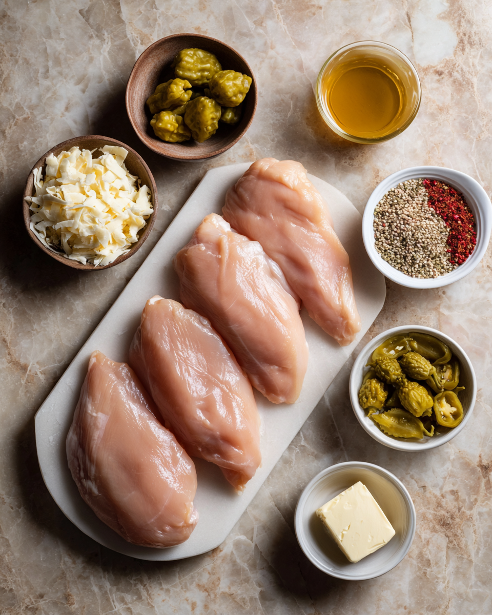 Ingredients for Savor the South: Discover the Zesty Flavors of Mississippi Chicken