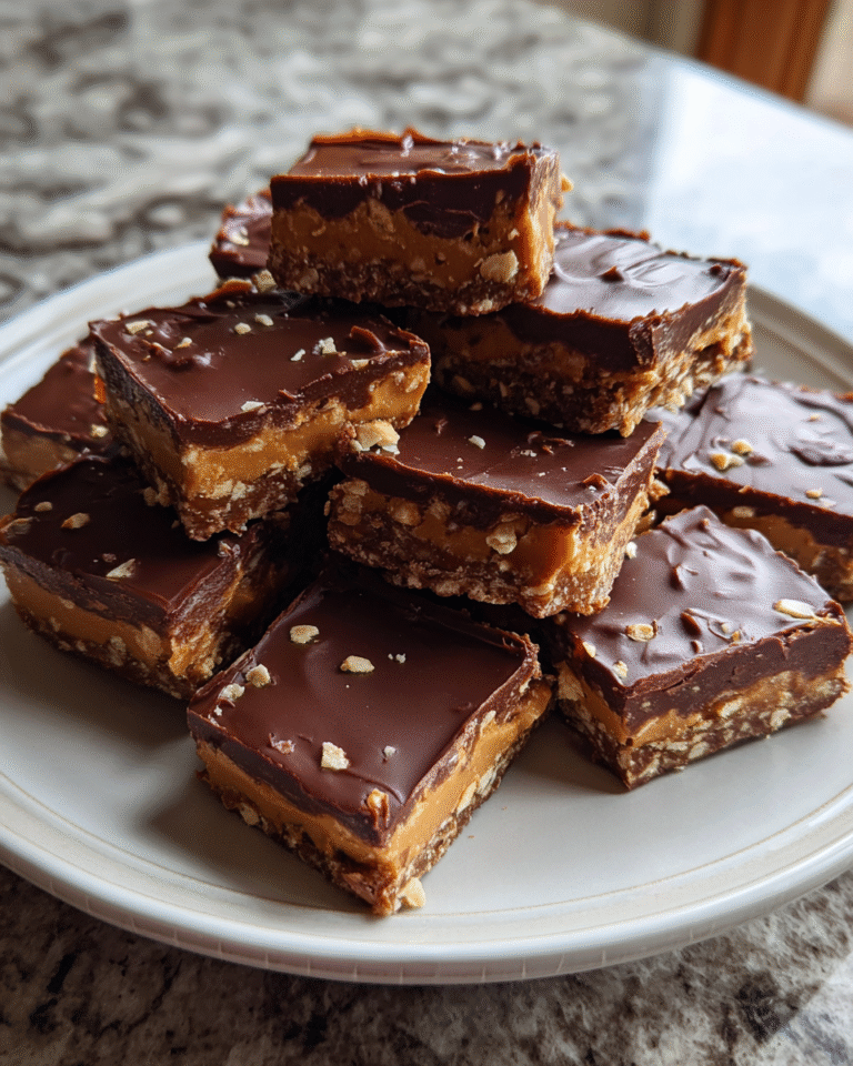 Decadent Delight: Easy No-Bake Chocolate Peanut Butter Bars - Featured Image