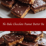 Decadent Delight: Easy No-Bake Chocolate Peanut Butter Bars