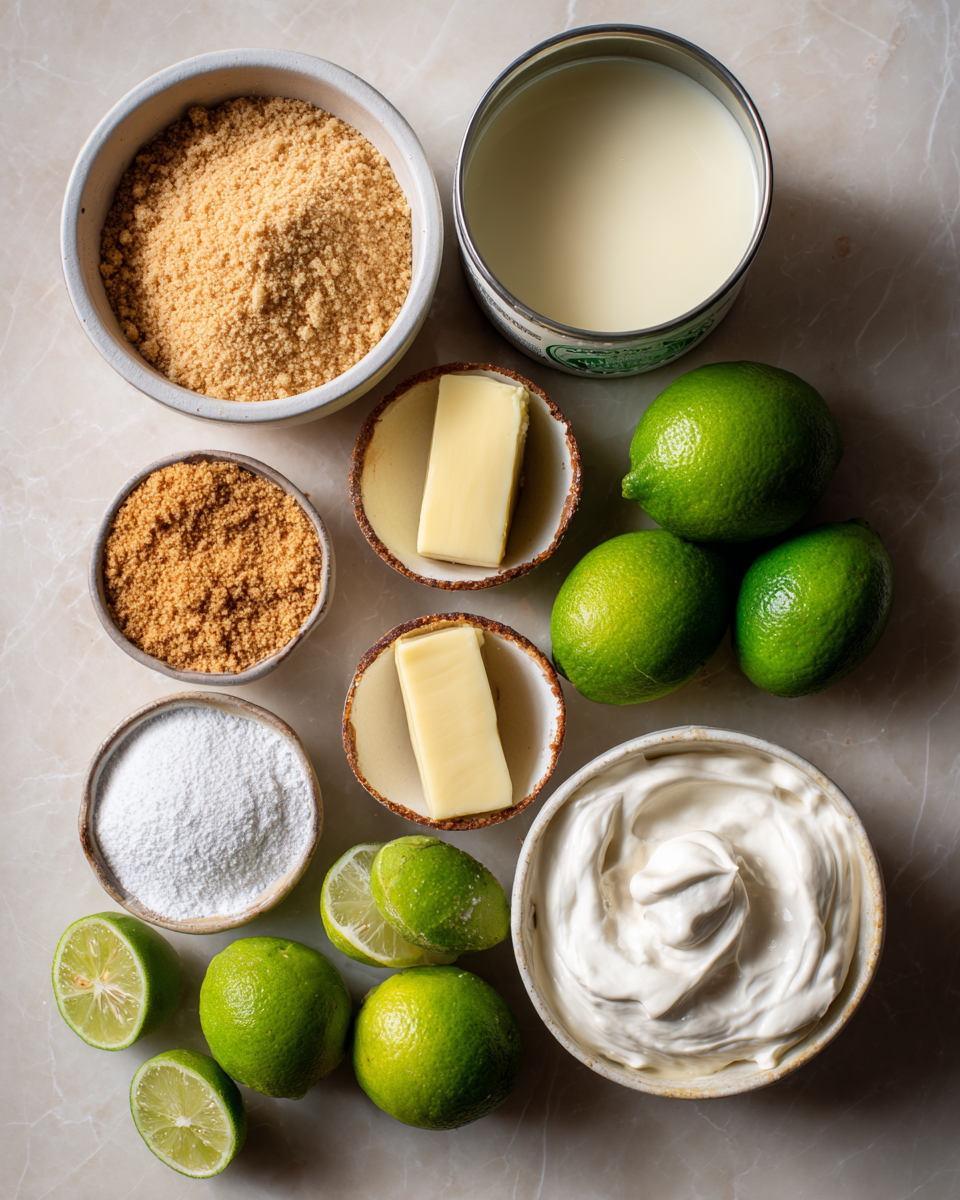 Irresistibly Tangy No-Bake Mini Key Lime Pies for a Sweet Escape 4 Ingredients for Irresistibly Tangy No-Bake Mini Key Lime Pies for a Sweet Escape