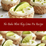 No-Bake Mini Key Lime Pies 🥧🍋