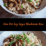 Flavor Fusion: One-Pot Soy Sauce Mushroom Rice Delight