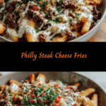 Indulge in the Ultimate Philly Steak Cheese Fries Experience