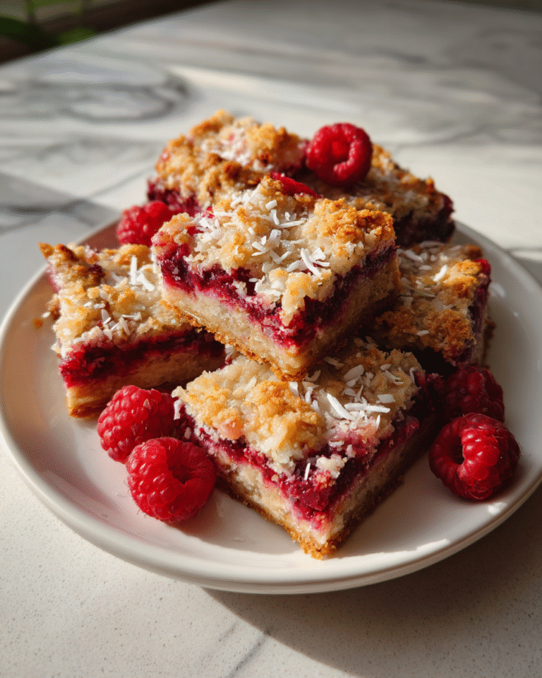 Raspberry Coconut Magic Bars: A Sweet Slice of Paradise - Featured Image
