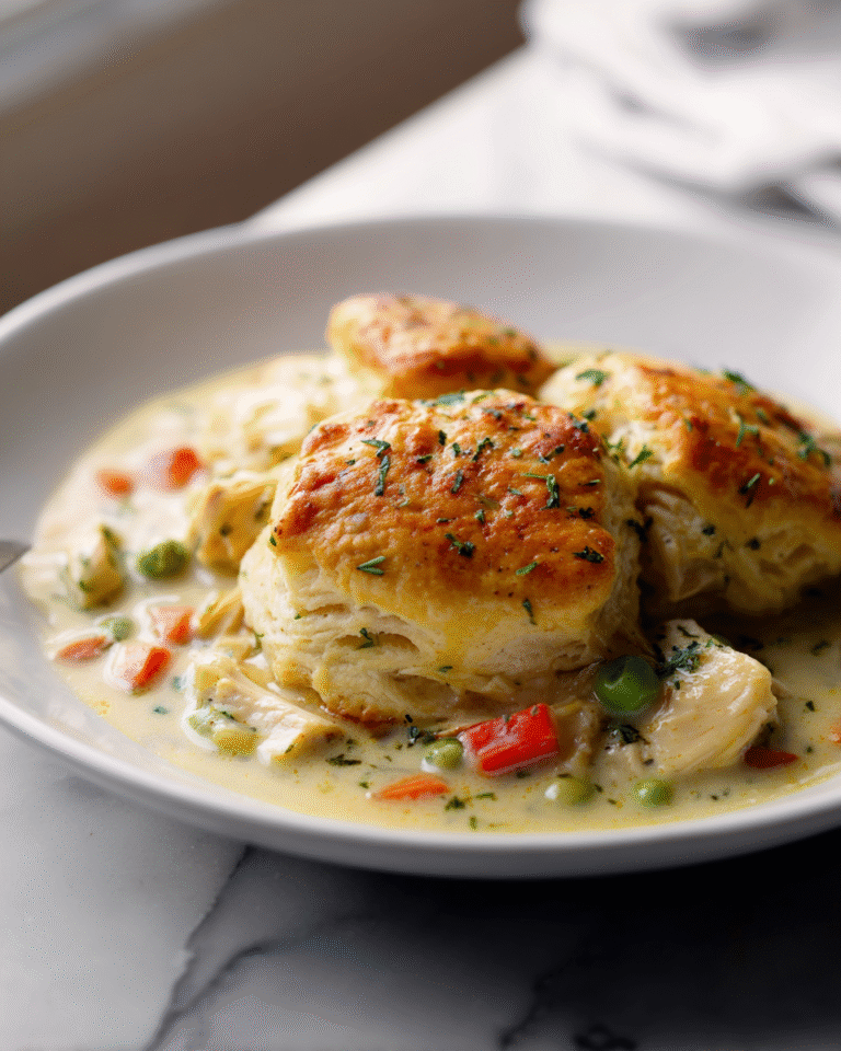 Decadent Comfort: Red Lobster Biscuit Chicken Pot Pie Delight - Featured Image