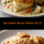 Decadent Comfort: Red Lobster Biscuit Chicken Pot Pie Delight