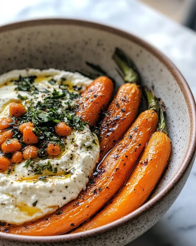 Heavenly Roasted Carrots and Whipped Ricotta Bliss - Featured Image