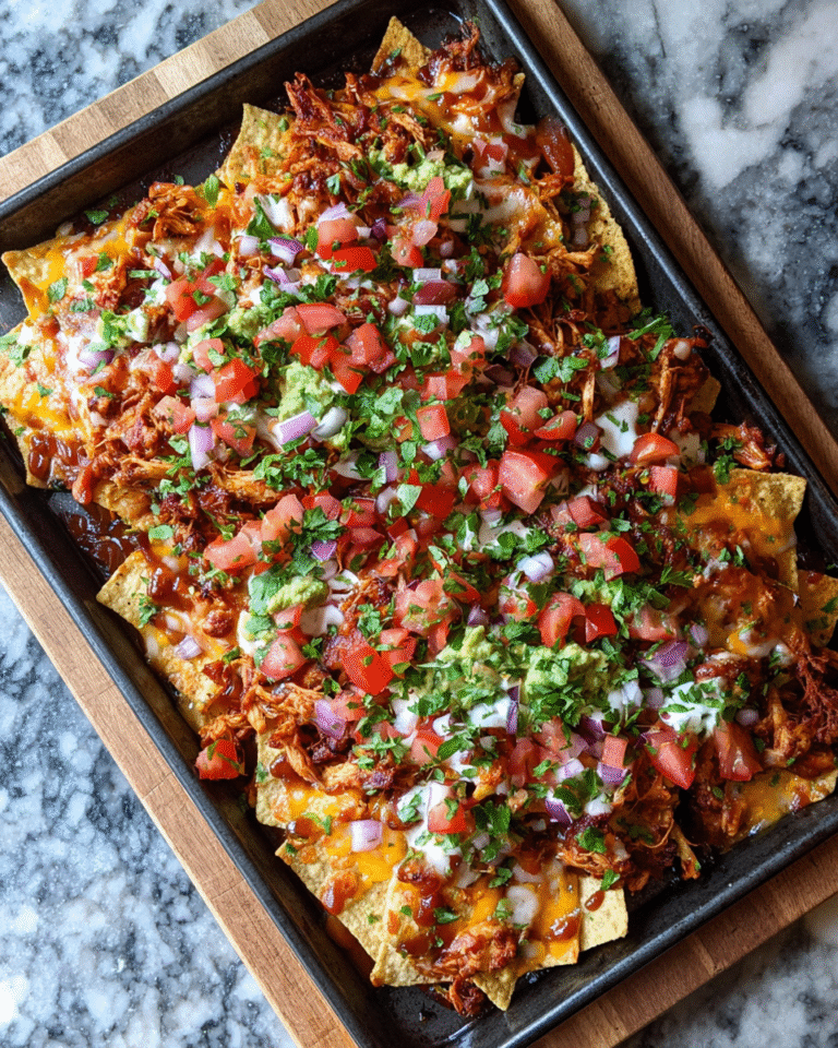 Sheet Pan BBQ Chicken Nachos: Your Ultimate Game Day Delight - Featured Image