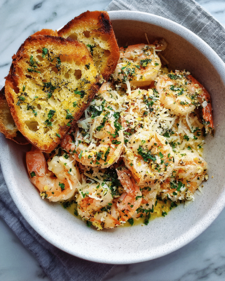 Savor the Flavor: Shrimp Scampi Bowls with Garlic Bread Delight - Featured Image
