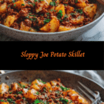 Sizzling Sloppy Joe Potato Skillet: A Comfort Food Twist
