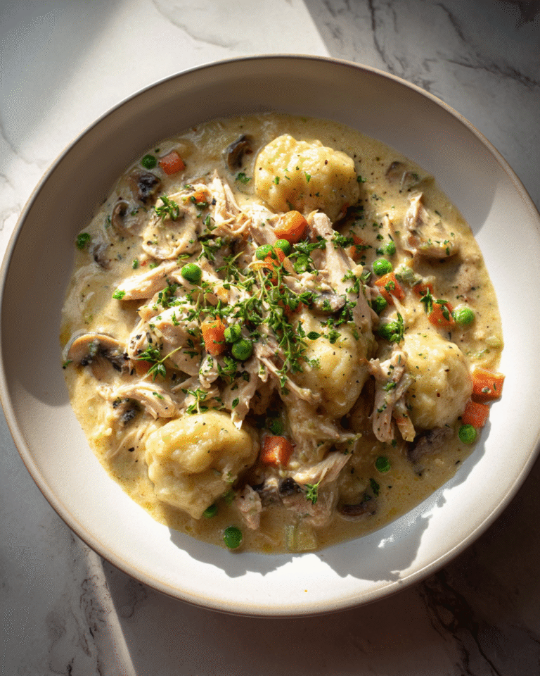 Cozy Up with Irresistible Slow Cooker Chicken and Dumplings - Featured Image
