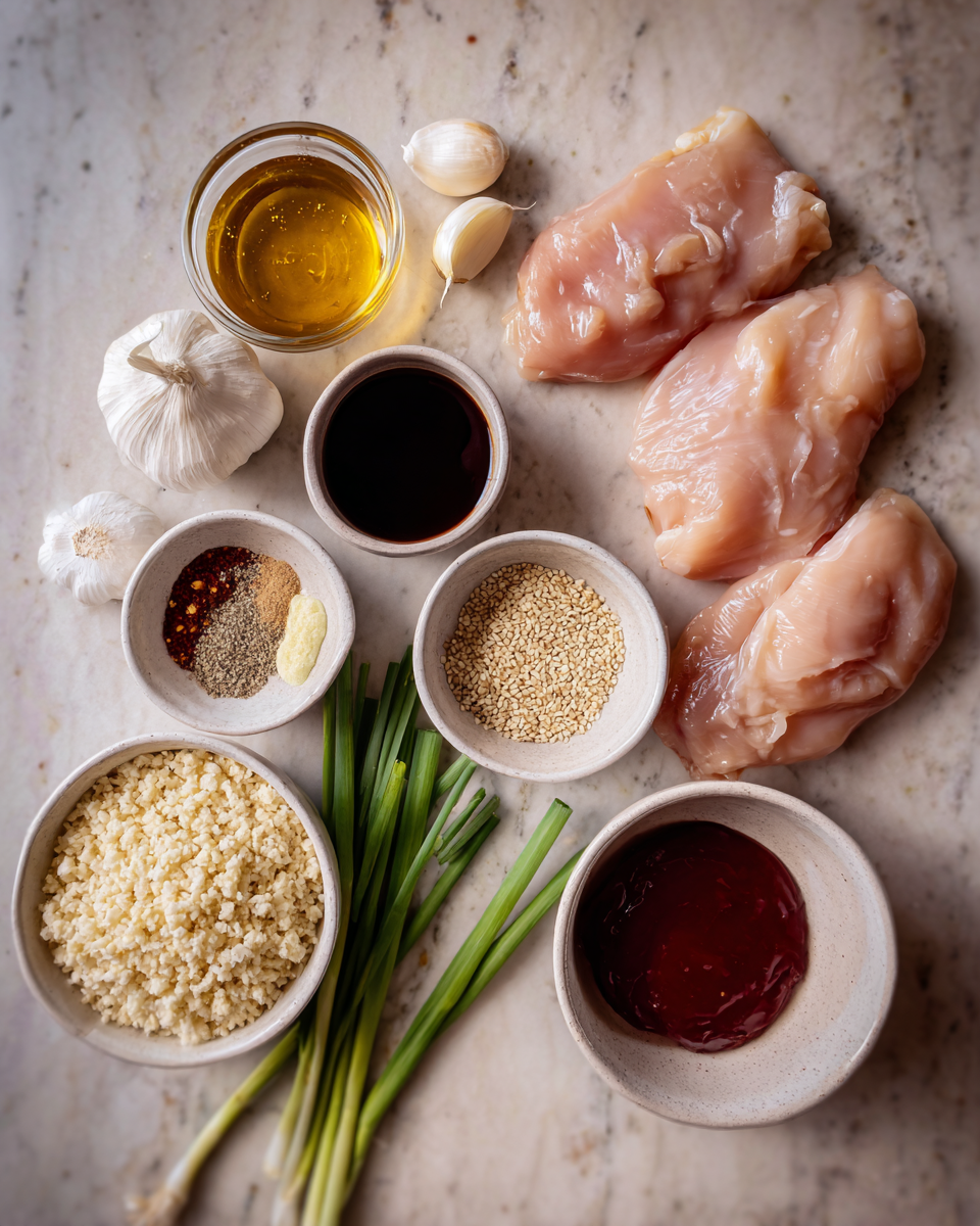 Ingredients for Irresistibly Tender: Discover the Magic of Slow Cooker Honey Garlic Chicken