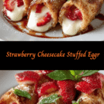 Strawberry Cheesecake Stuffed Eggrolls: A Sweet Twist on a Classic Dessert