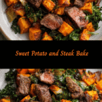 Sizzling Sweet Potato and Steak Bake Sensation