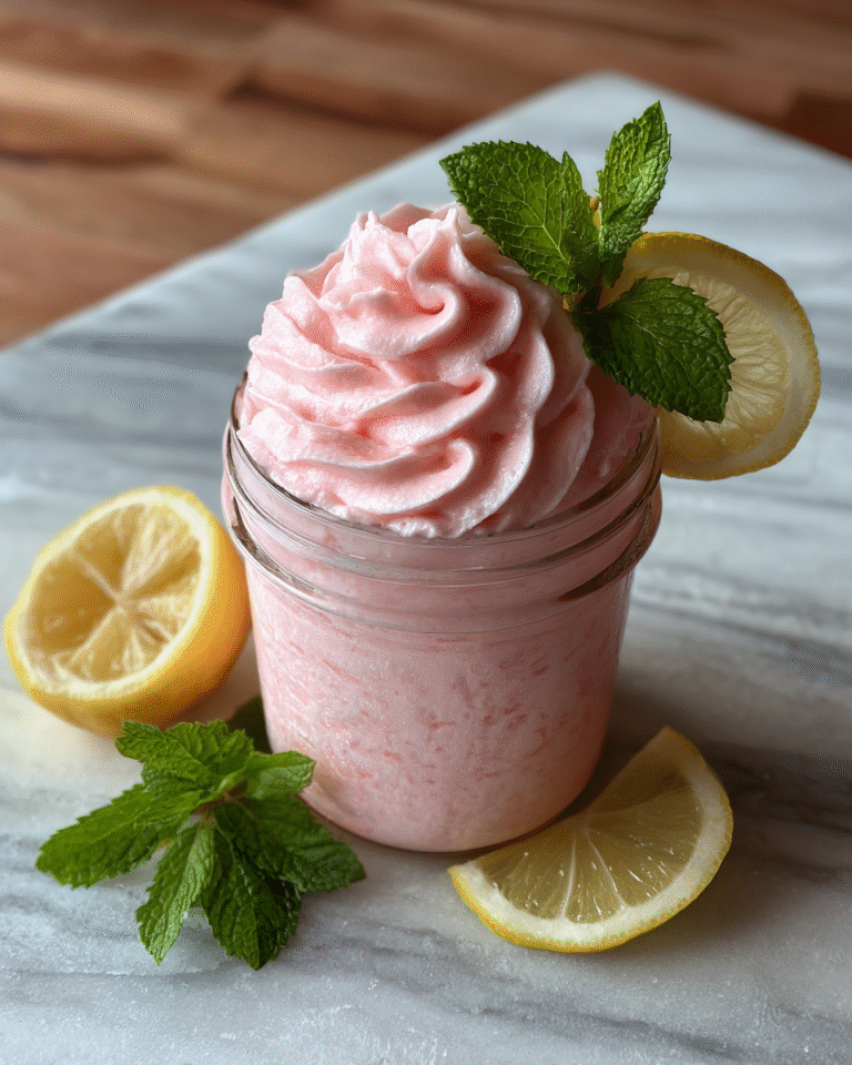Summer's Refreshing Secret: Whipped Pink Lemonade Delight - Featured Image