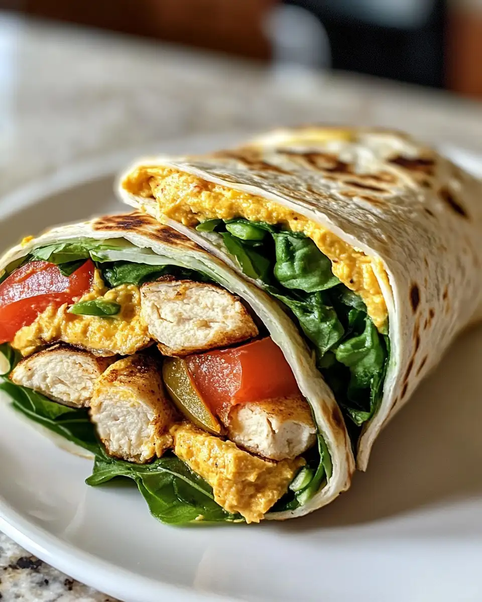 Final dish - Revamp Your Wrap Lunch Routine with Flavorful Twists