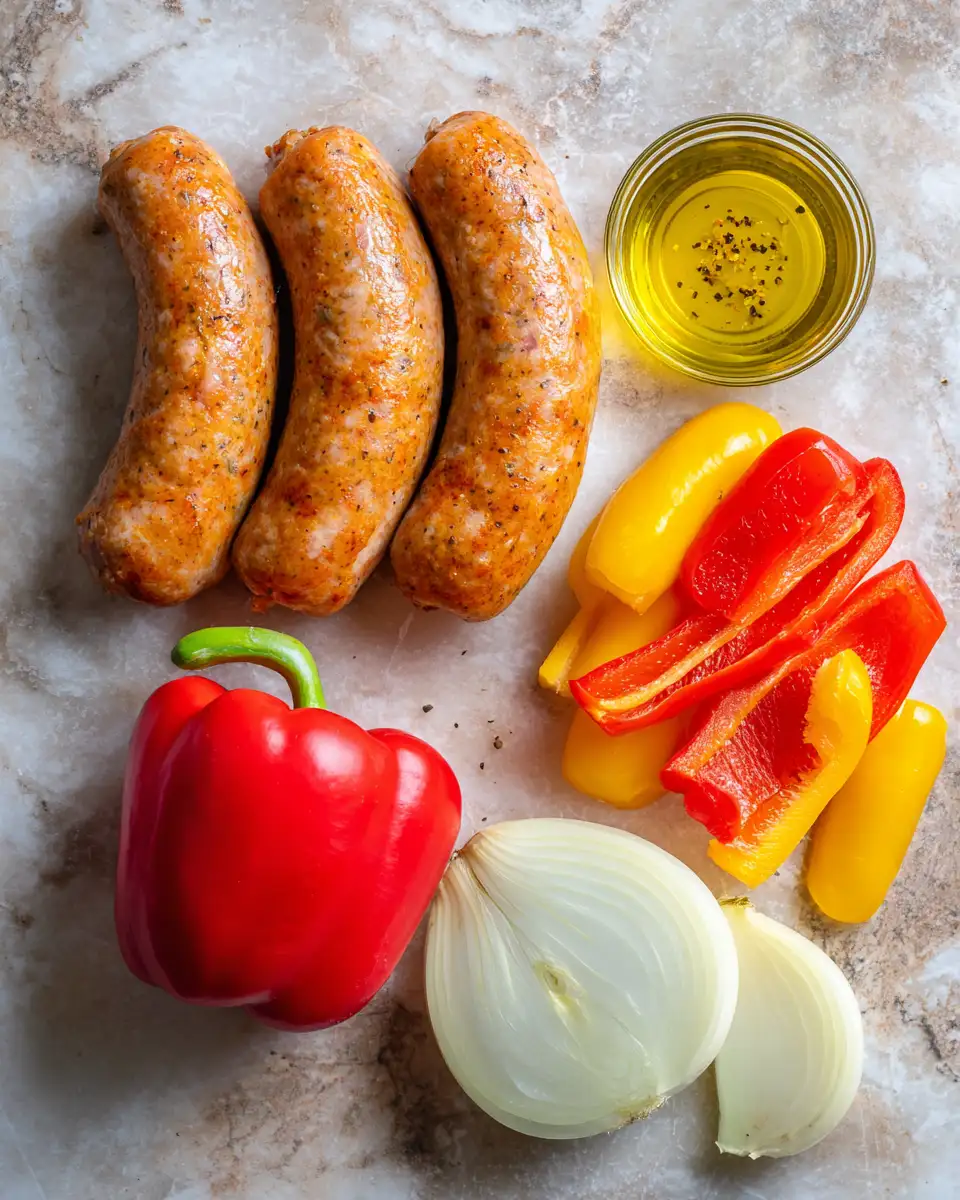 Ingredients for Crispy and Juicy: The Ultimate Airfryer Chicken Sausage Recipe