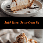 Heavenly Slice of Tradition Amish Peanut Butter Cream Pie Delight