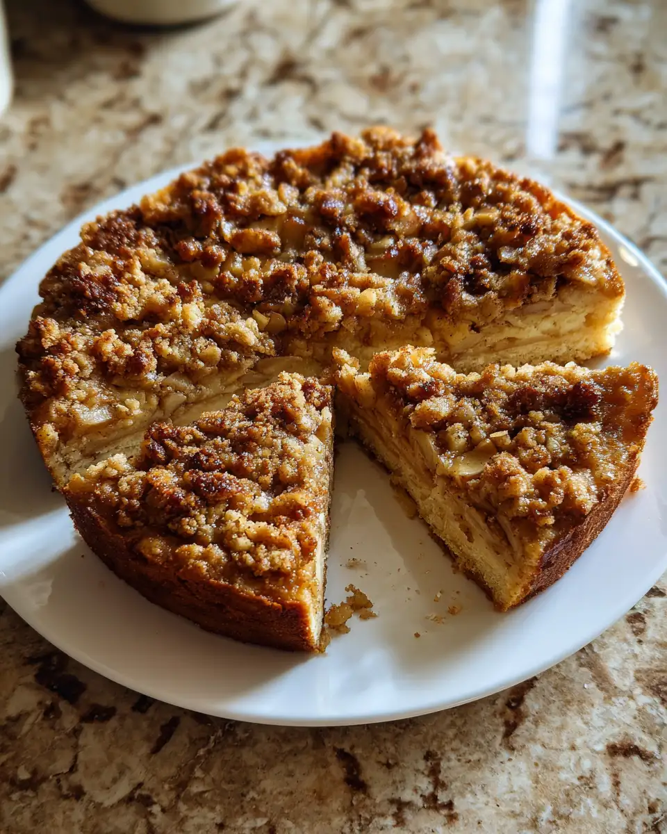 Final dish - Warm Up Your Fall with Irresistible Apple Cinnamon Crumble Cake