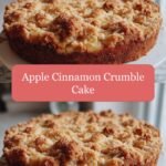 Warm Up Your Fall with Irresistible Apple Cinnamon Crumble Cake