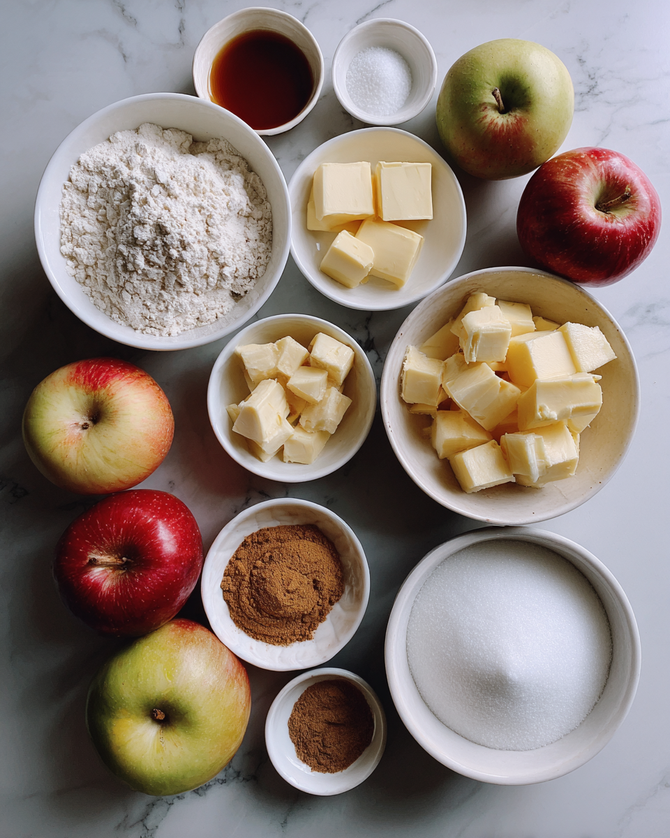 Ingredients for Irresistible Apple Pie Bars That Will Make Your Taste Buds Dance