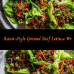 Spice Up Your Dinner with Asian-Style Ground Beef Lettuce Wraps