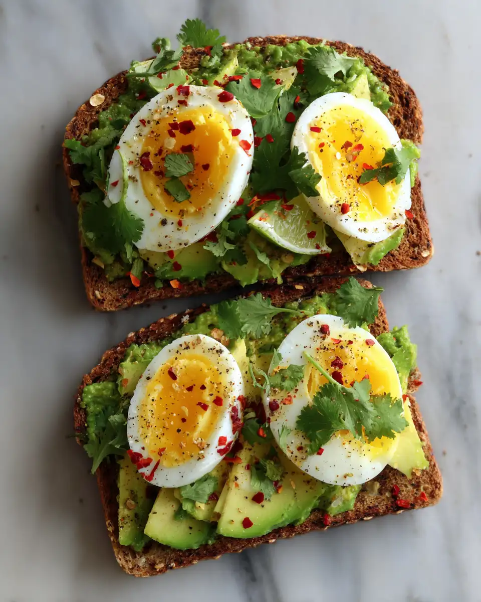 Ingredients for Savor the Ultimate Avocado Egg Crunch Sandwich Delight