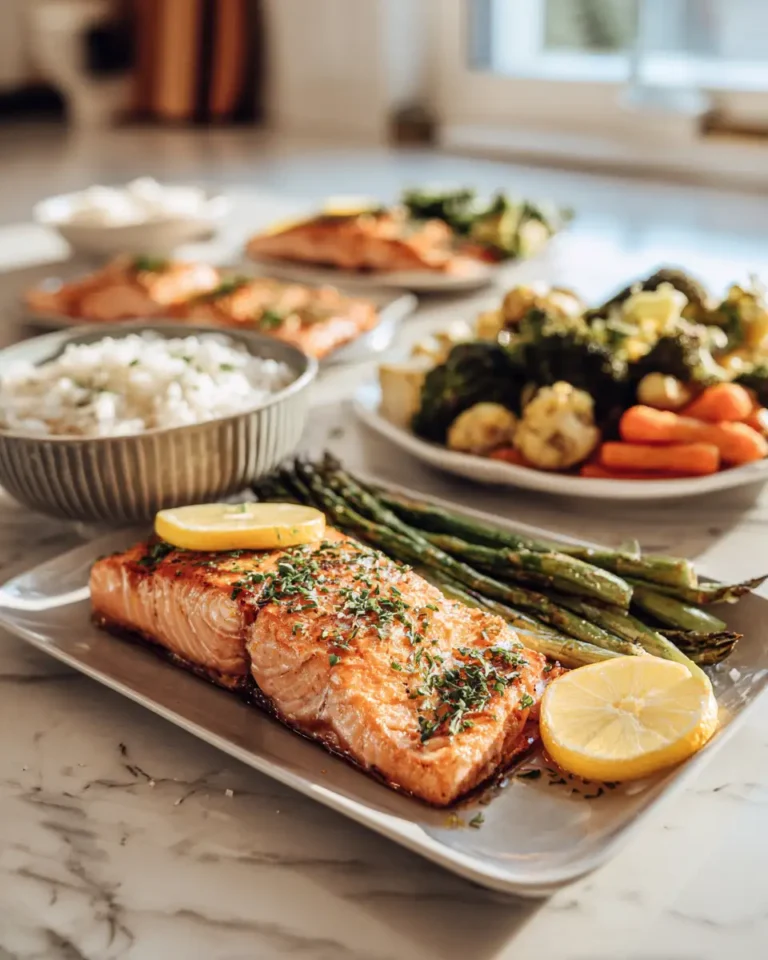 Effortless Baked Salmon Meal Prep for Nutritious Weeknight Dinners - Featured Image