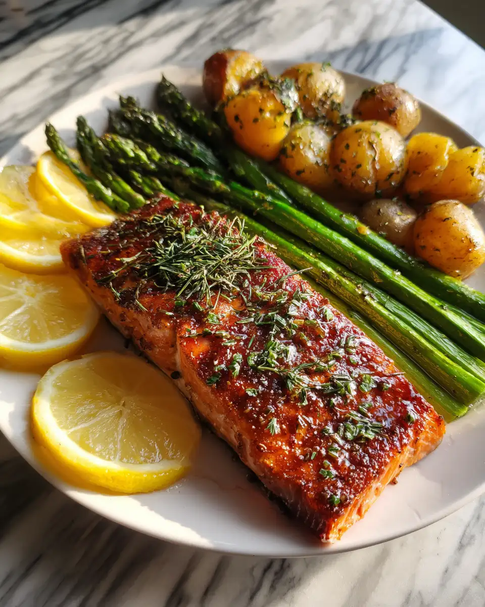 Final dish - Effortless Baked Salmon Meal Prep for Nutritious Weeknight Dinners