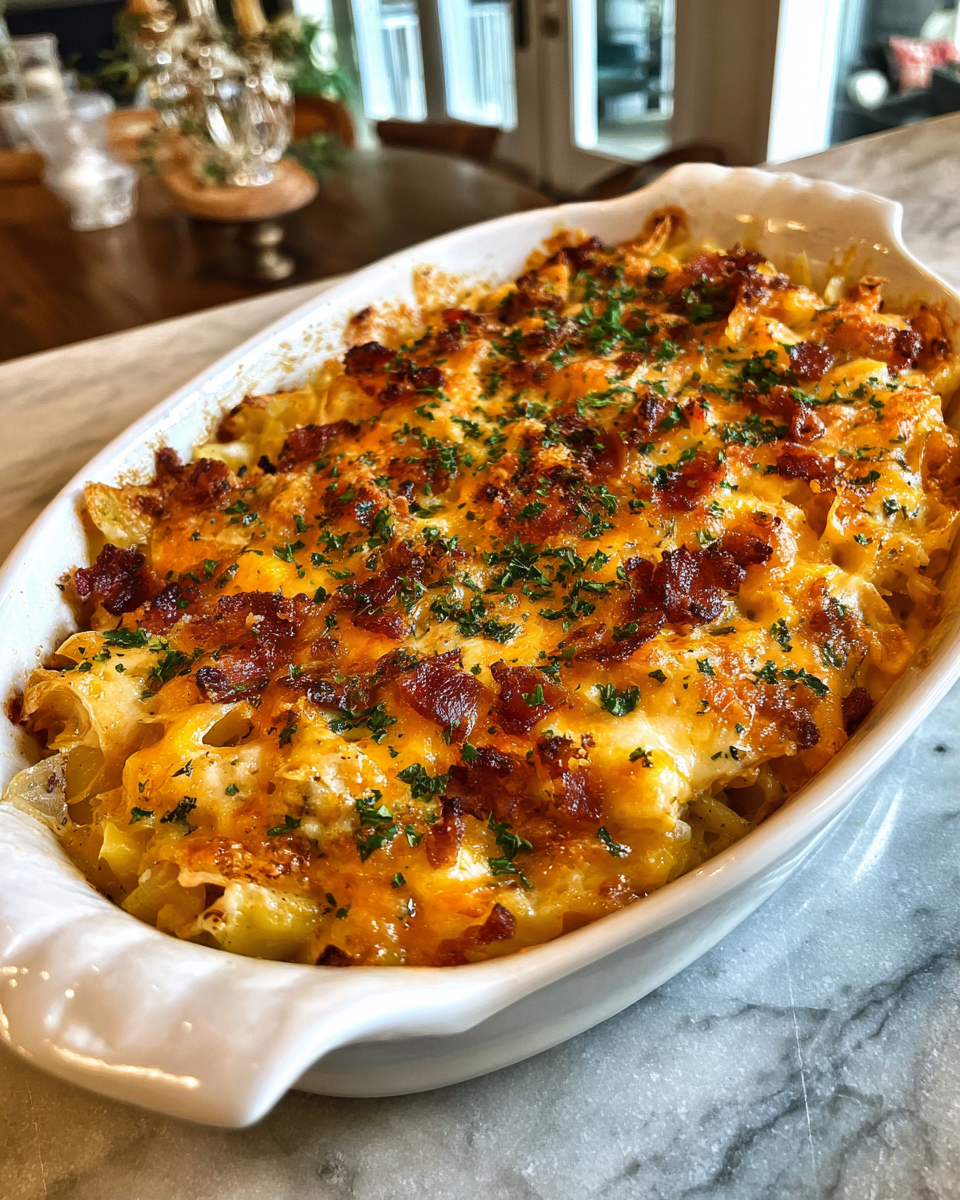 Dive Into Comfort: Discover the Deliciousness of Baked Shipwreck Casserole 6 Final dish - Dive Into Comfort: Discover the Deliciousness of Baked Shipwreck Casserole