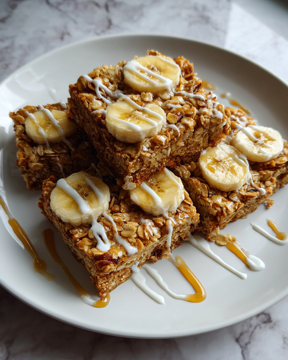Final dish - Boost Your Energy with Delicious Banana Oatmeal Bars