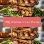 Sizzling BBQ Chicken Grilled Cheese Delight