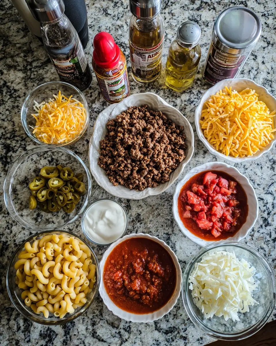 Ingredients for Beef Taco Pasta: A Fusion Fiesta in Every Bite
