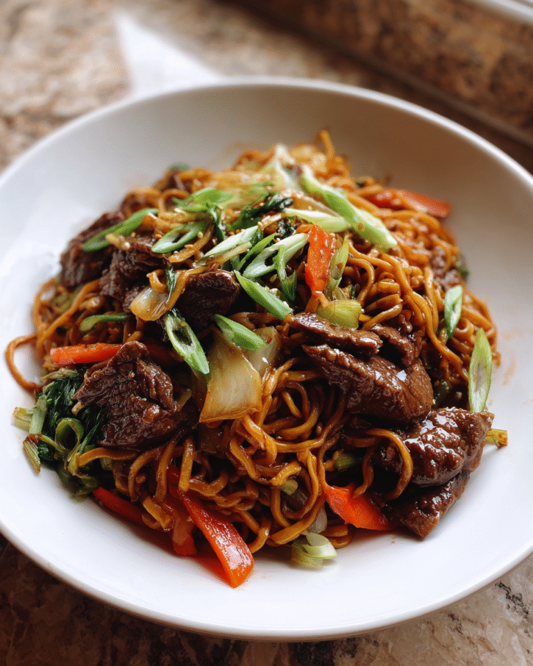 Savor the Flavor: Irresistible Beef Teriyaki Noodles Delight - Featured Image