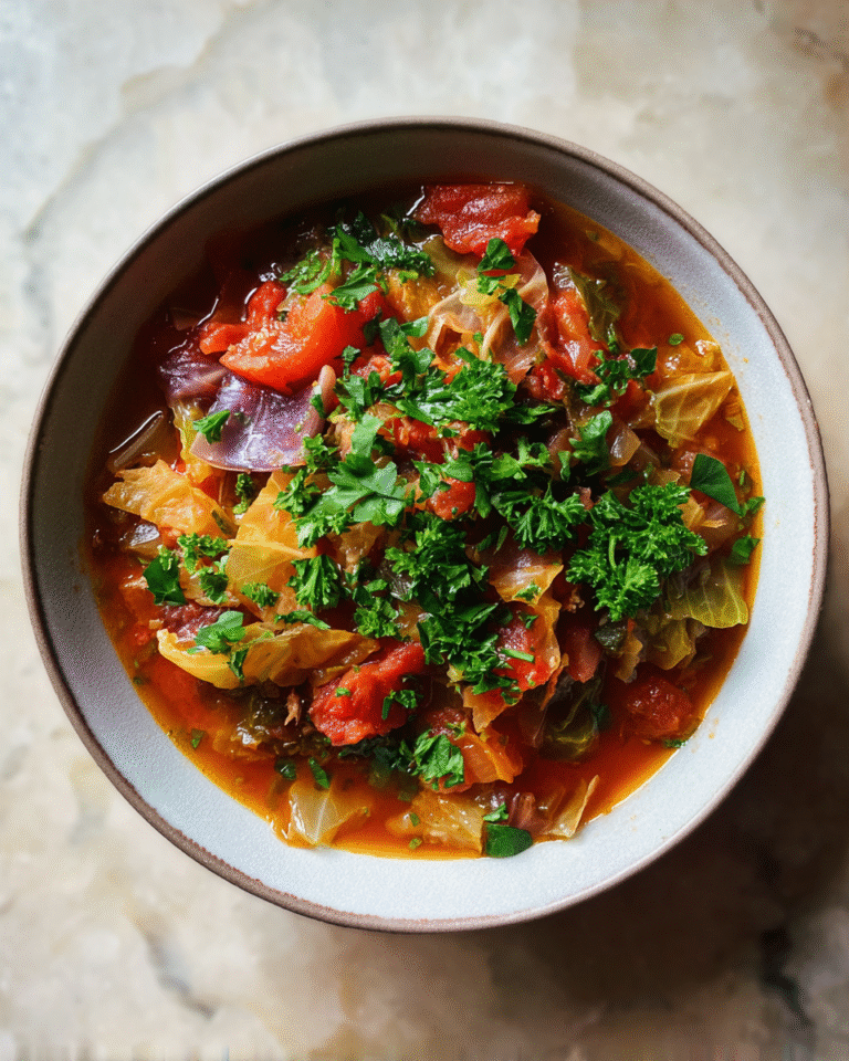 Shed Pounds Deliciously with the Best Cabbage Fat Burning Soup Recipe - Featured Image