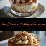 Indulge in Irresistible Layers: Biscoff Banana Pudding with Caramel Bliss