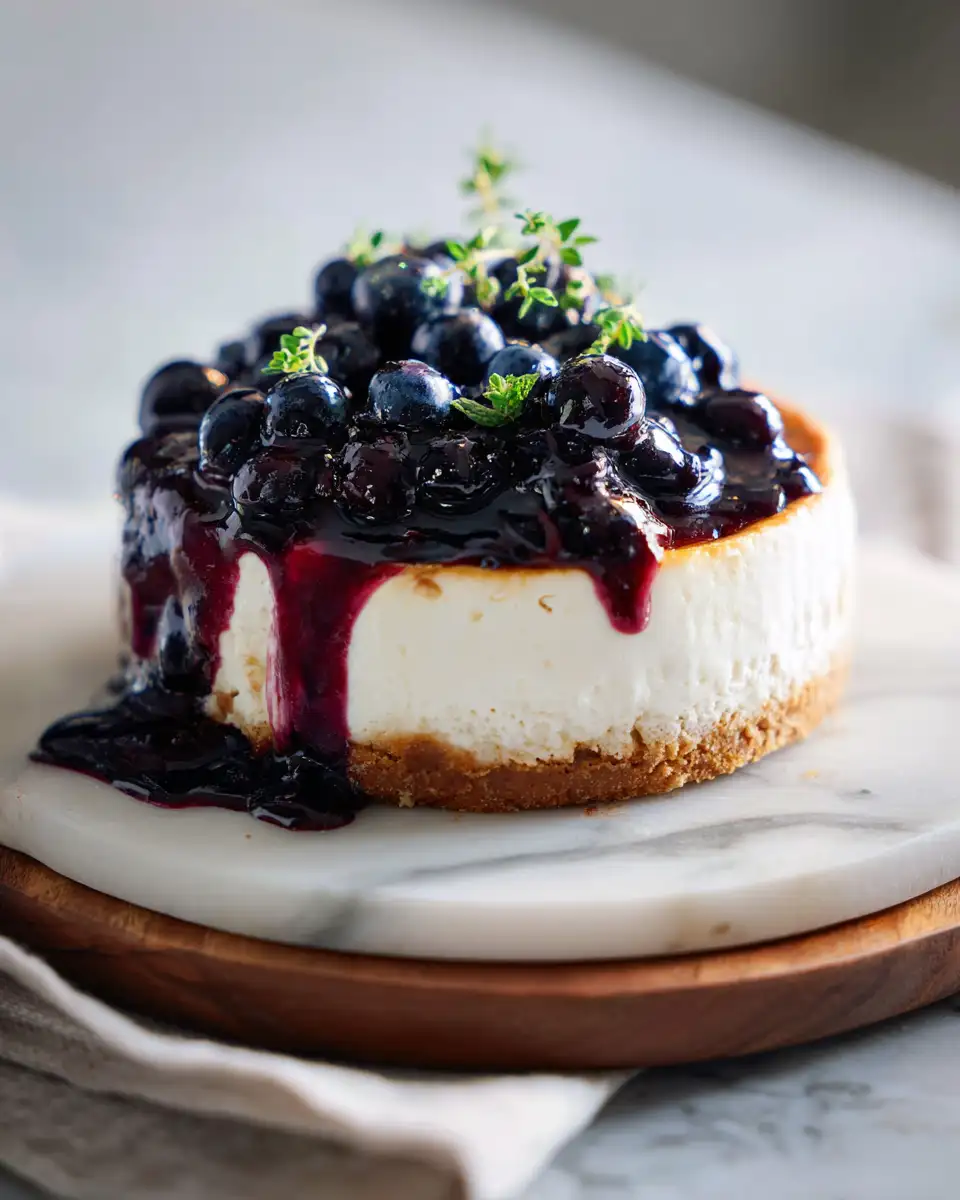 Final dish - Effortless Blueberry Bliss: Your Go-To Easy Dessert Recipe