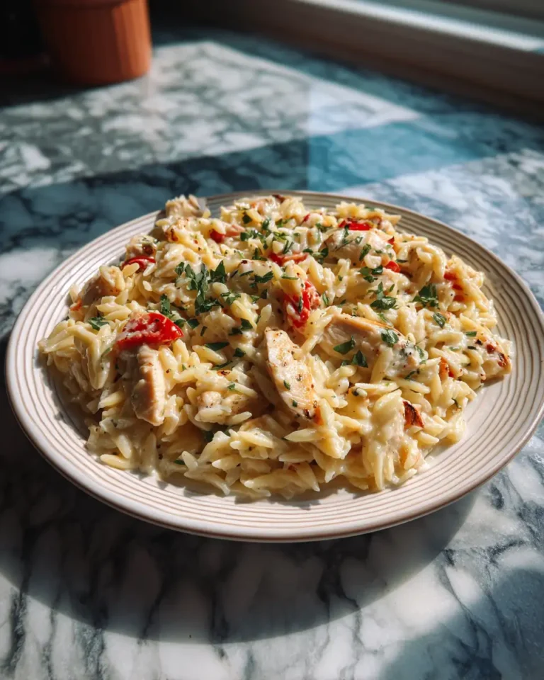 Creamy Boursin Orzo with Chicken: A Weeknight Delight - Featured Image