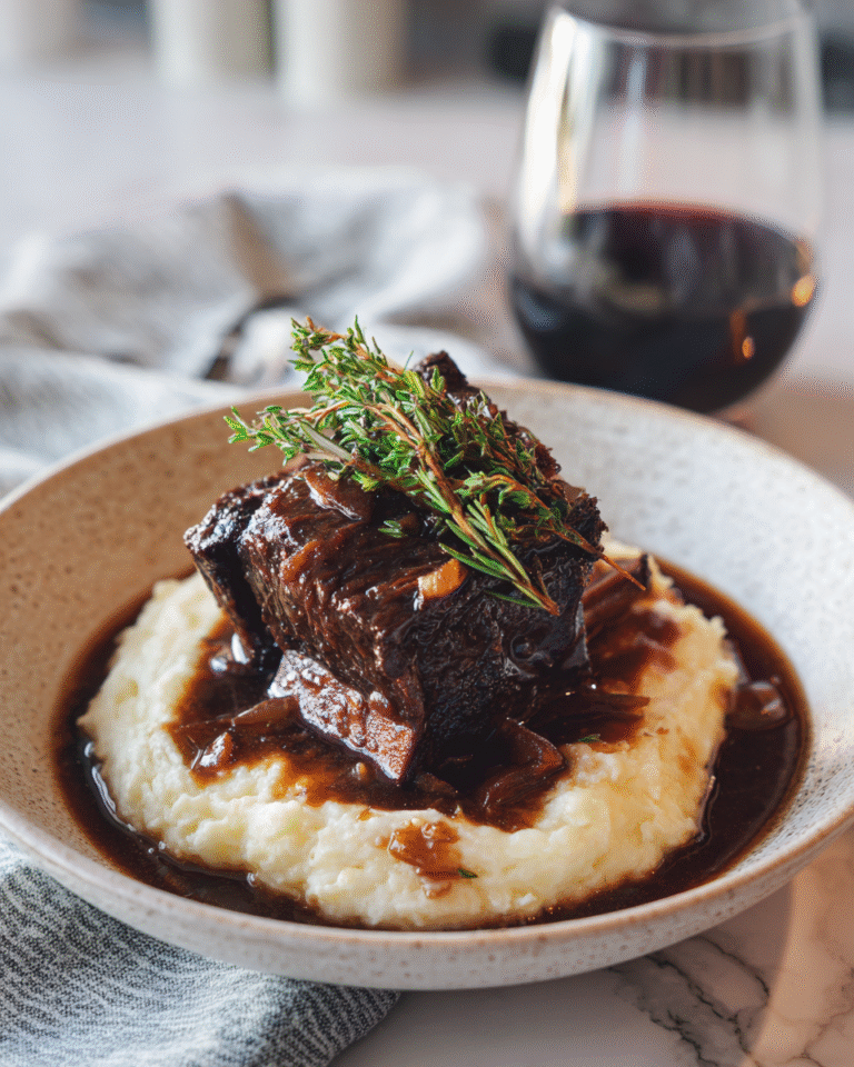 Savory Elegance: Braised Short Ribs with Red Wine - Featured Image