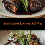 Savory Elegance: Braised Short Ribs with Red Wine