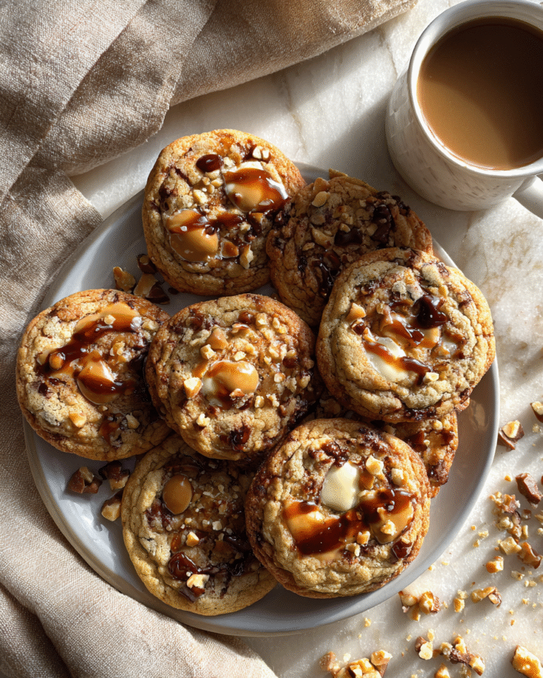 Unleash Irresistible Flavor with Brown Butter Coffee Toffee Cookies - Featured Image