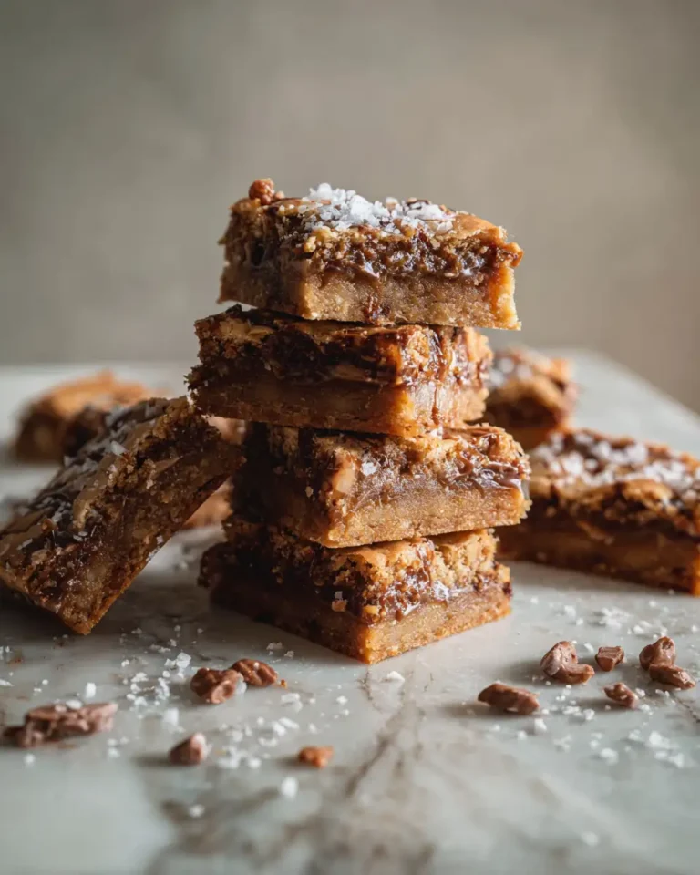 Irresistible Indulgence: Brown Butter Toffee Blondies Delight - Featured Image
