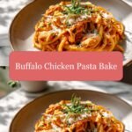Spice Up Your Dinner Routine with Buffalo Chicken Pasta Bake