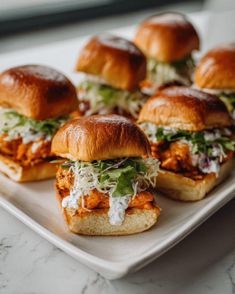 Buffalo Chicken Sliders That Will Spice Up Your Next Party - Featured Image
